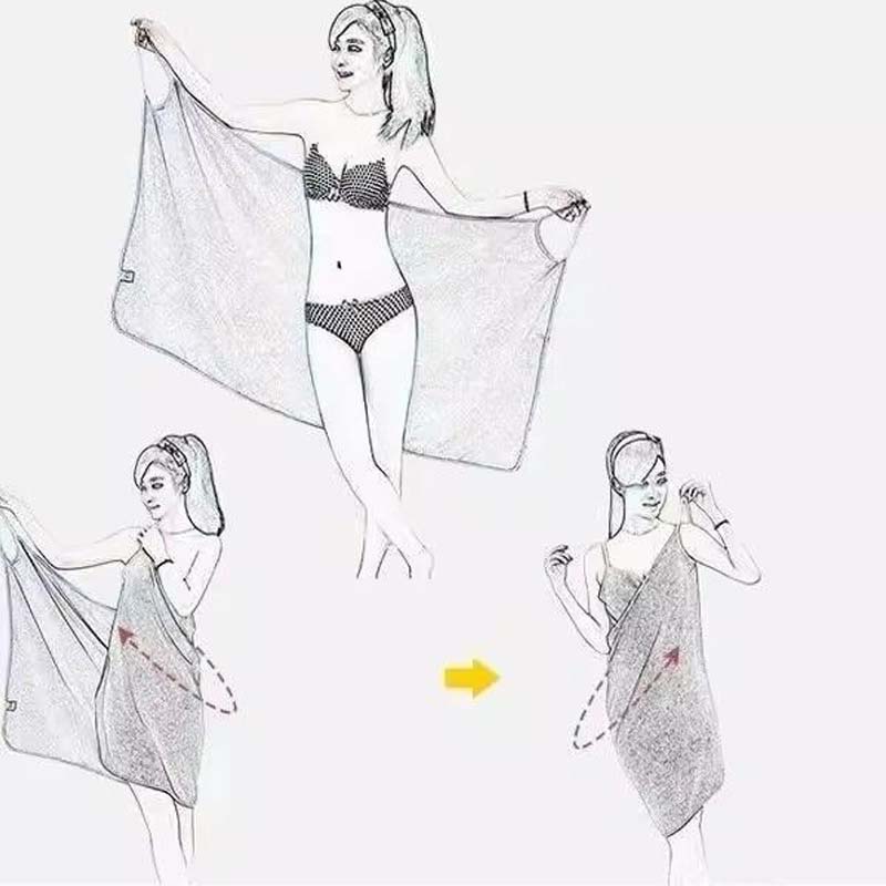 Wearable Sling Bath Skirt