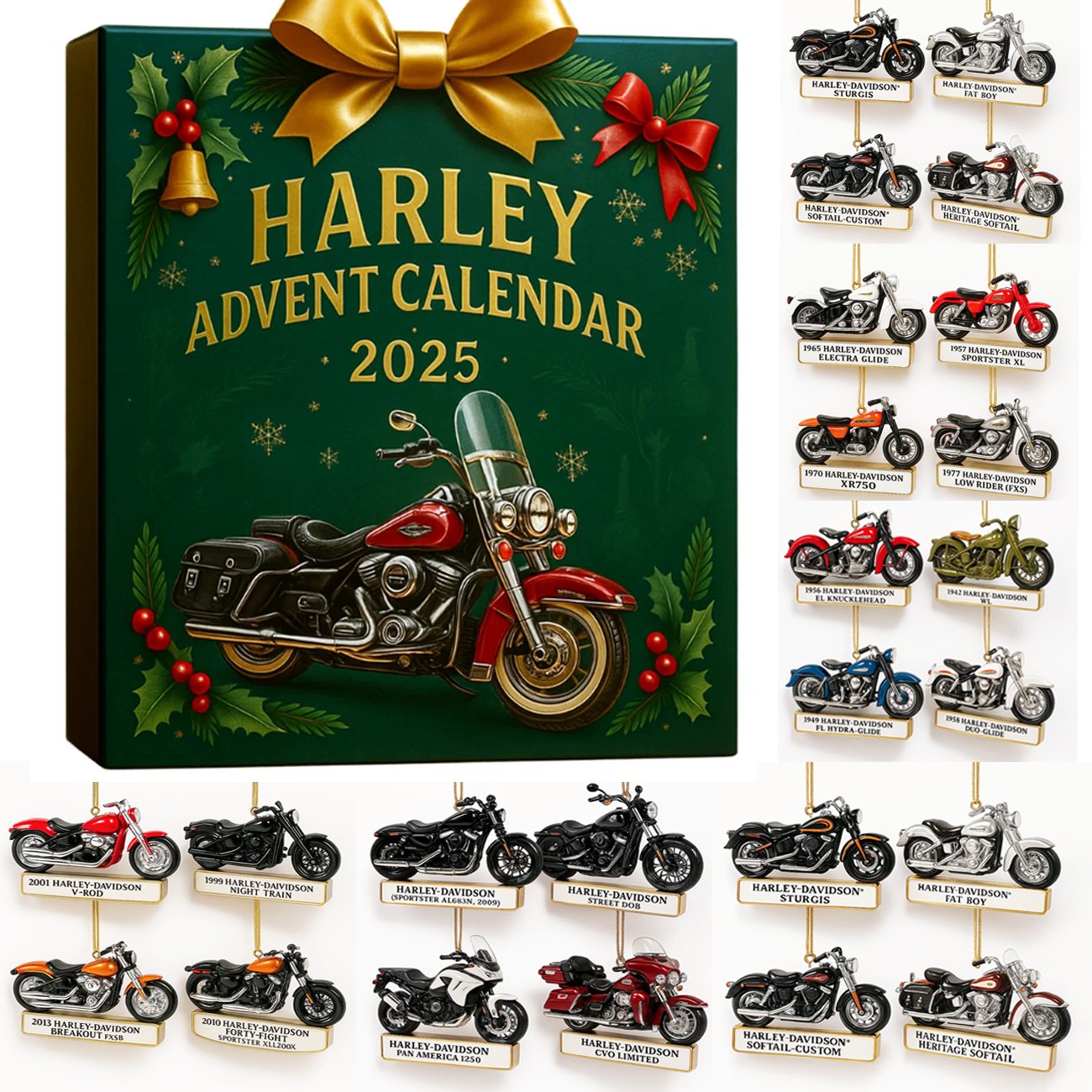 Calendario dell'Avvento Harley 2025