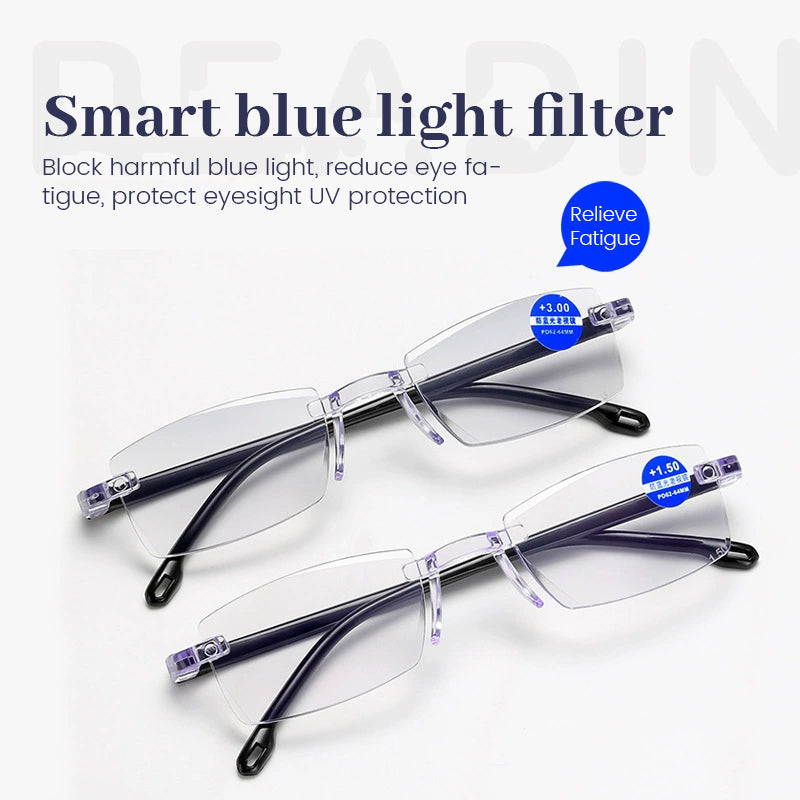 🔍 Frameless auto zoom reading glasses /Frameless auto zoom reading glasses