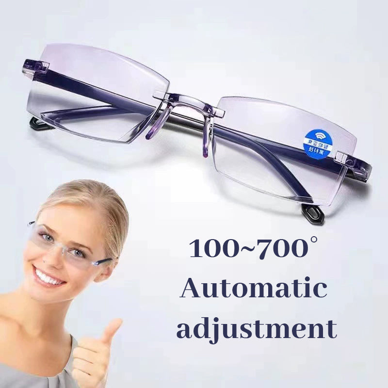 🔍 Frameless auto zoom reading glasses /Frameless auto zoom reading glasses