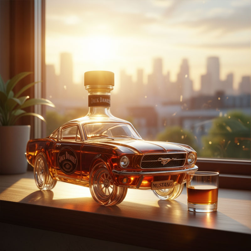 Mustang Bottiglia di whisky